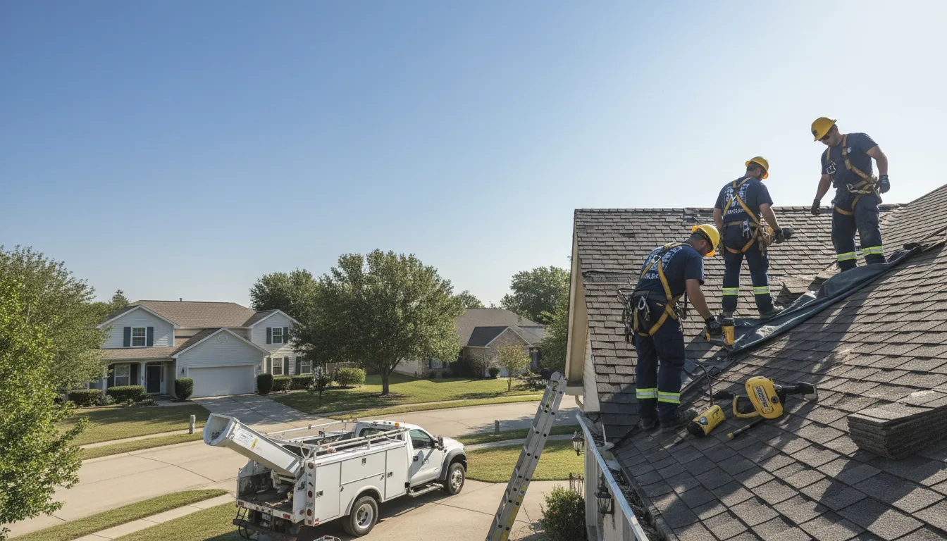 Roof Flashing Repair in Edinburg, PA